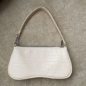 Eva Shoulder Bag- Ivory Croc JW PEI